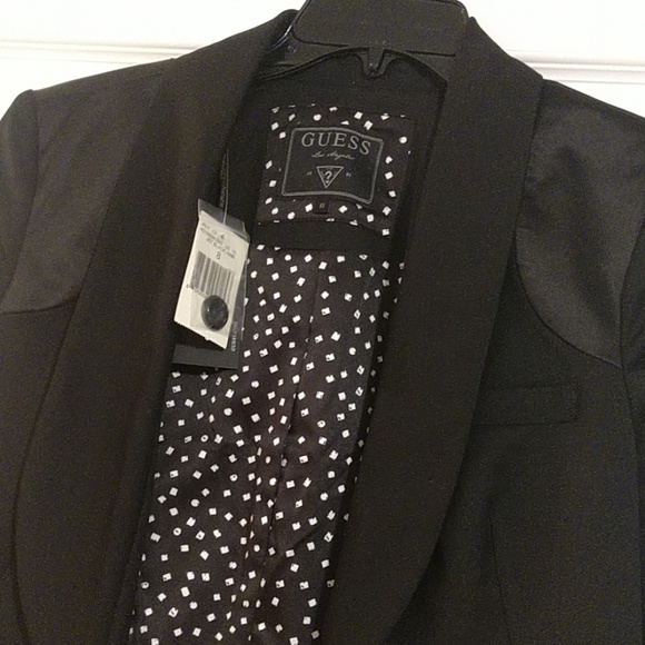 Black Guess Blazer - Picture 3 of 5